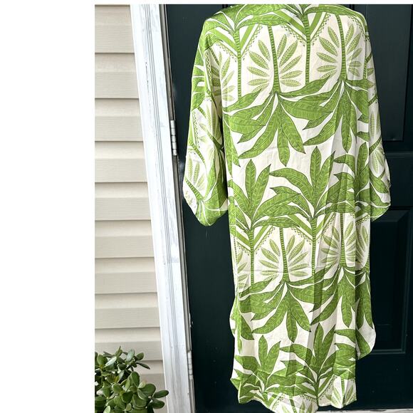 NWT Feels Like Sunshine Cardigan Ruana Wrap, OS Tropical Breeze Beach Resort - Picture 5 of 7